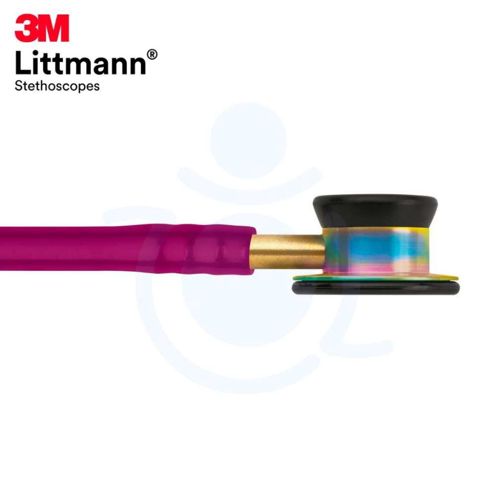 3M™ Littmann® 嬰兒型聽診器 2157 草莓紅/炫彩聽頭 雙面 聽診器 和樂輔具-細節圖4