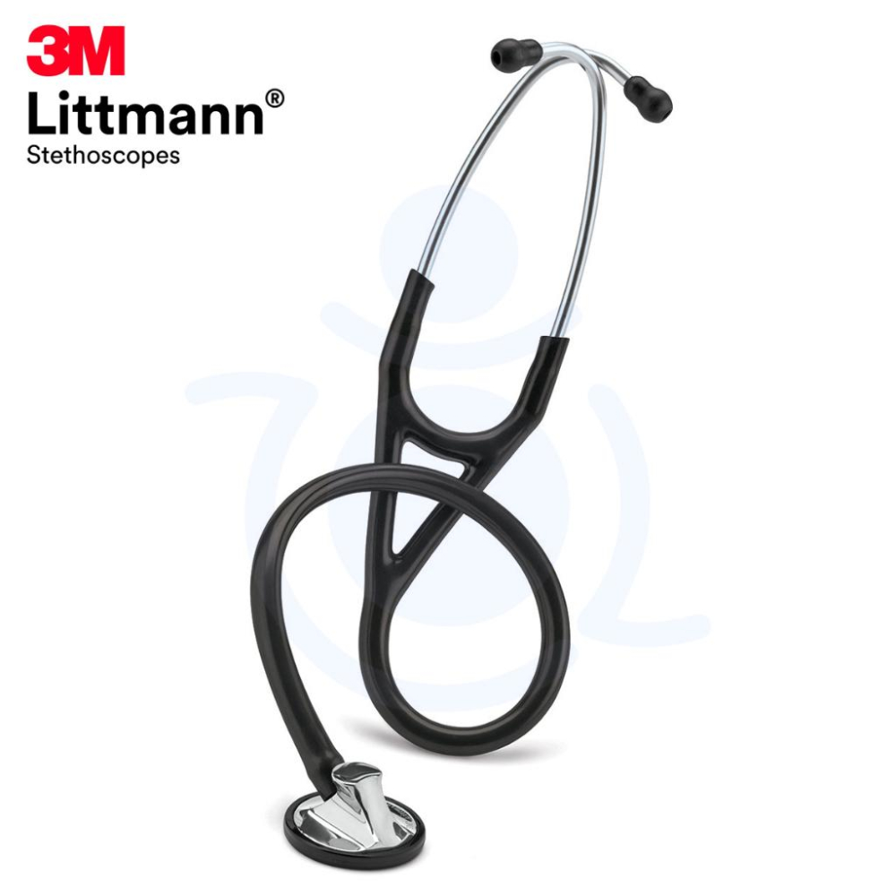 3M™ Littmann® 心臟科精密型聽診器 2160 尊爵黑 不鏽鋼銀聽頭 單面 聽診器 和樂輔具-細節圖2
