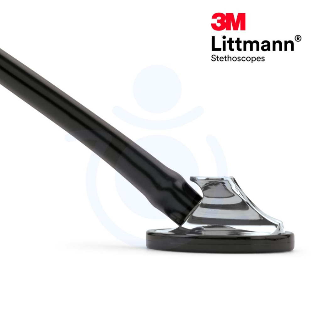 3M™ Littmann® 心臟科精密型聽診器 2160 尊爵黑 不鏽鋼銀聽頭 單面 聽診器 和樂輔具-細節圖4