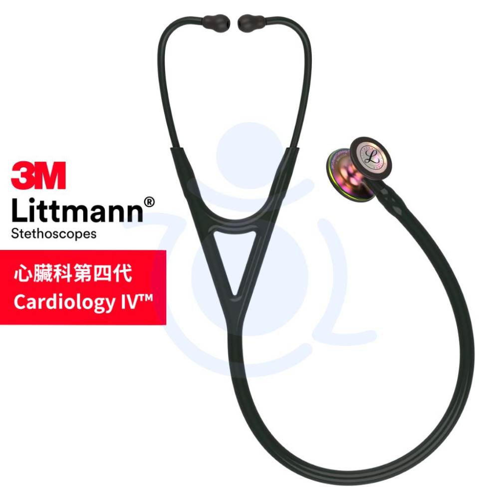 3M™ Littmann® 心臟科第四代聽診器 6165 尊爵黑色管 炫彩聽頭 聽診器 和樂輔具-細節圖5