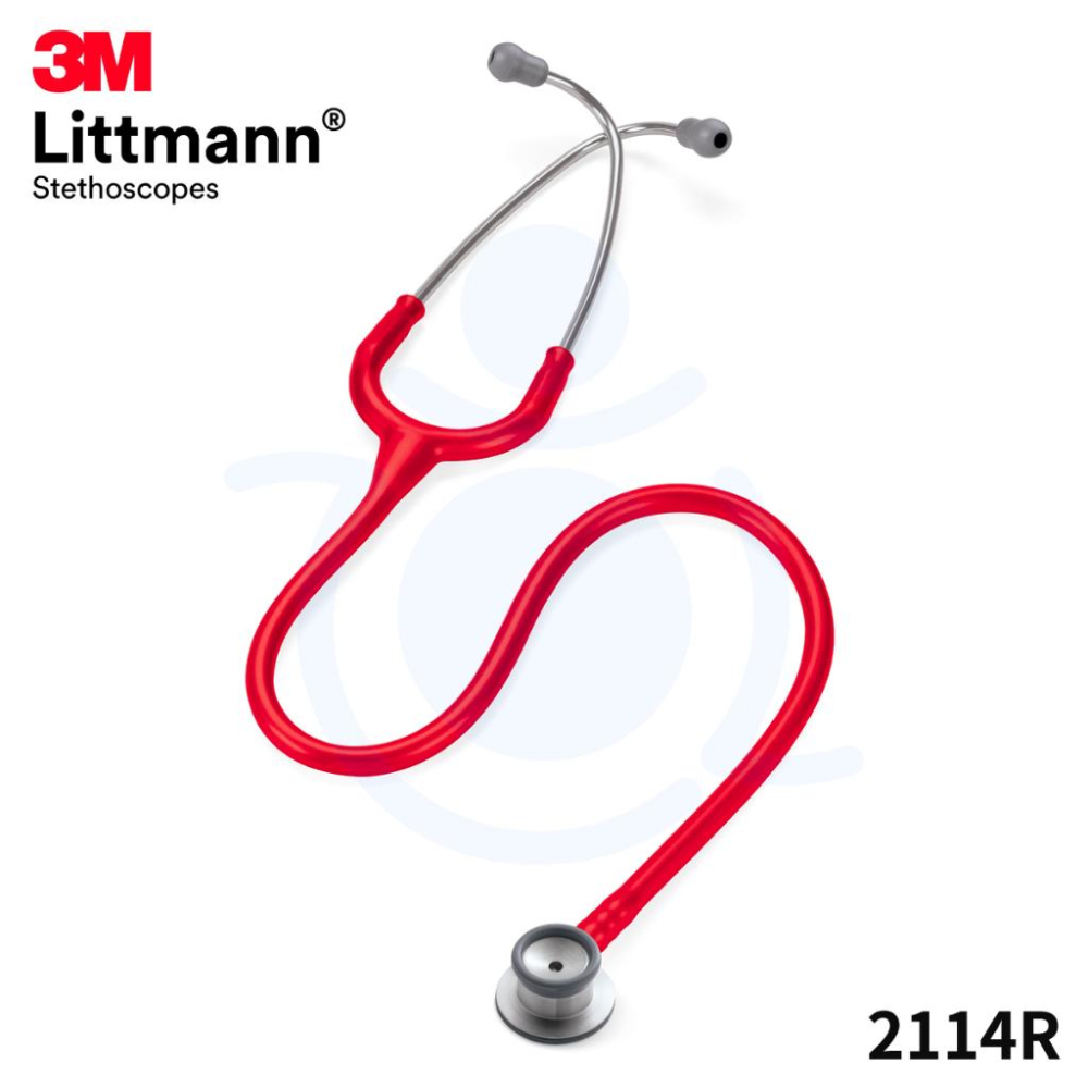 3M™ Littmann® 嬰兒型聽診器 2114R 豔陽紅 雙面 聽診器 和樂輔具-細節圖4