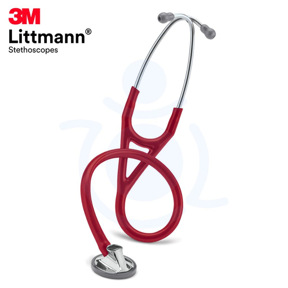 3M™ Littmann® 心臟科精密型聽診器 2163 蜜棗紅 不鏽鋼銀聽頭 單面 聽診器 和樂輔具-細節圖2