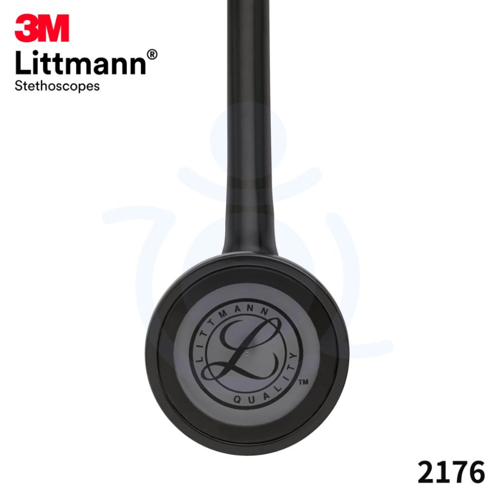 3M™ Littmann® 心臟科精密型聽診器 2176 尊爵黑 煙燻黑聽頭 單面 聽診器 和樂輔具-細節圖2