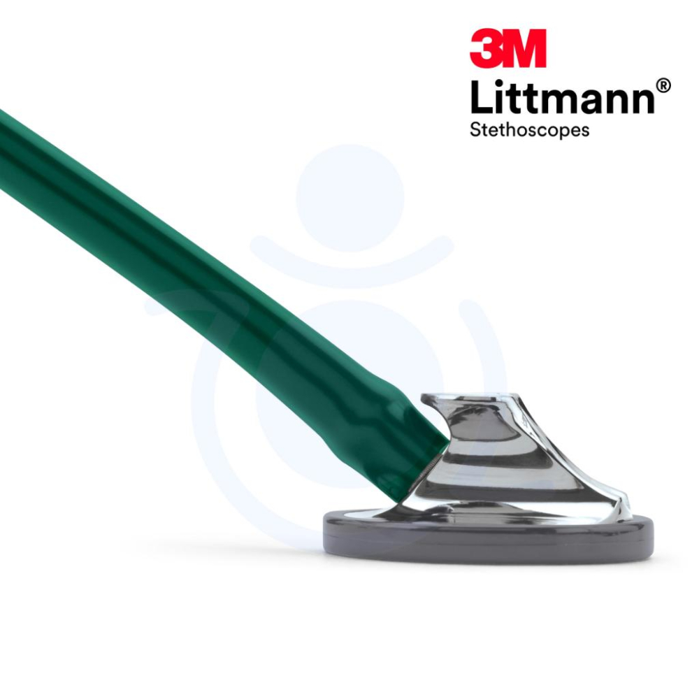 3M™ Littmann® 心臟科精密型聽診器 2165 松墨綠 不鏽鋼銀聽頭 單面 聽診器 和樂輔具-細節圖4