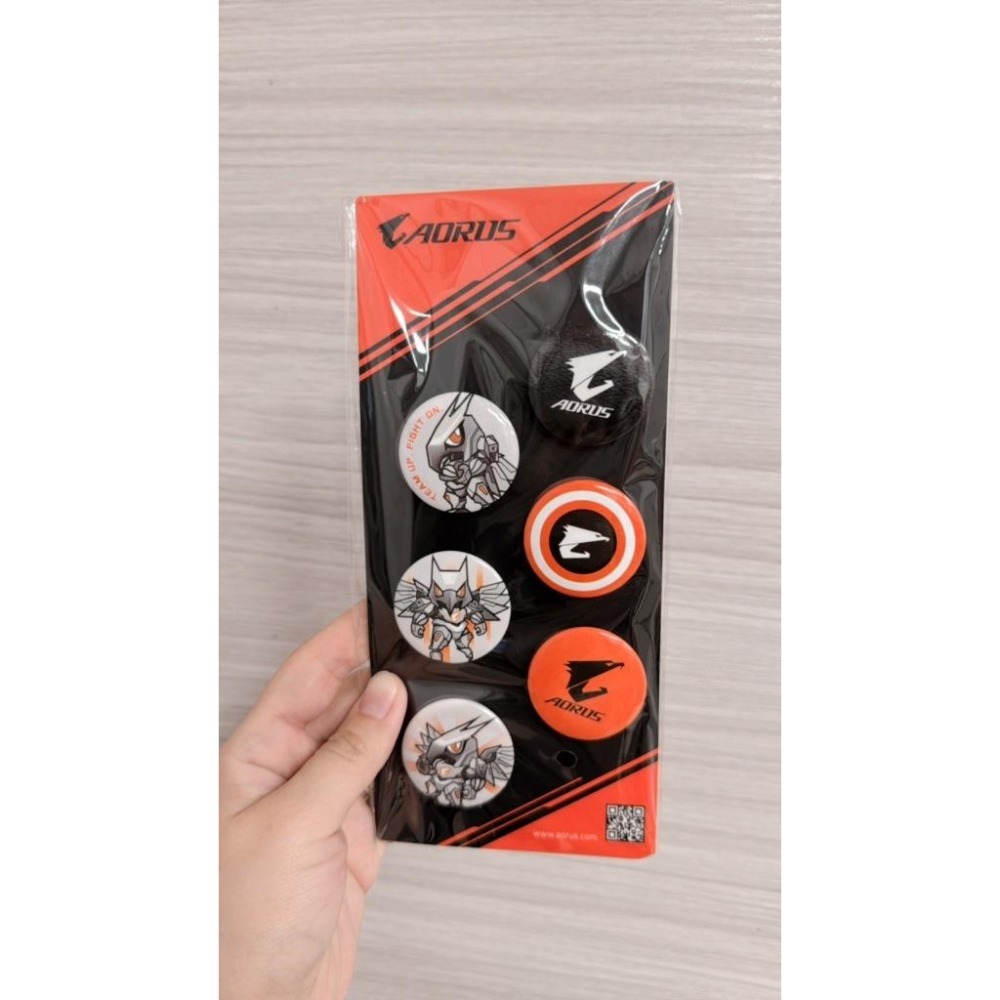 技嘉 AORUS 磁鐵 周邊 全新-細節圖2