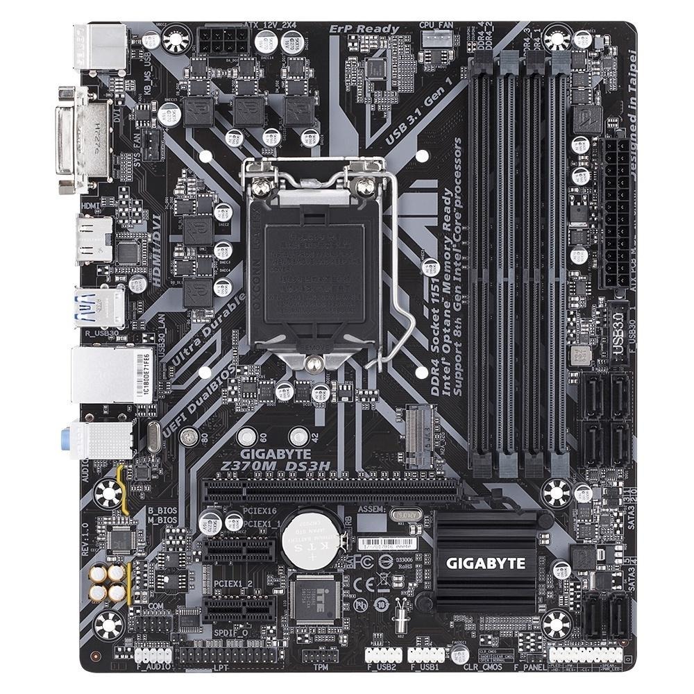 CPU 主機板 I5 I7 8400 8700 9400F Z370M DS3H 1151 賣家保固 intel 技嘉-細節圖2