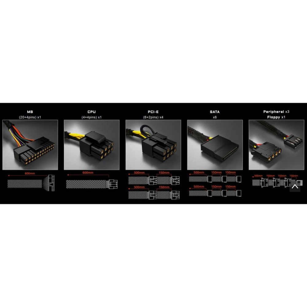 技嘉 GP-P650B 650W 銅牌 原廠保固 電源供應器 POWER 全新 二手-細節圖5