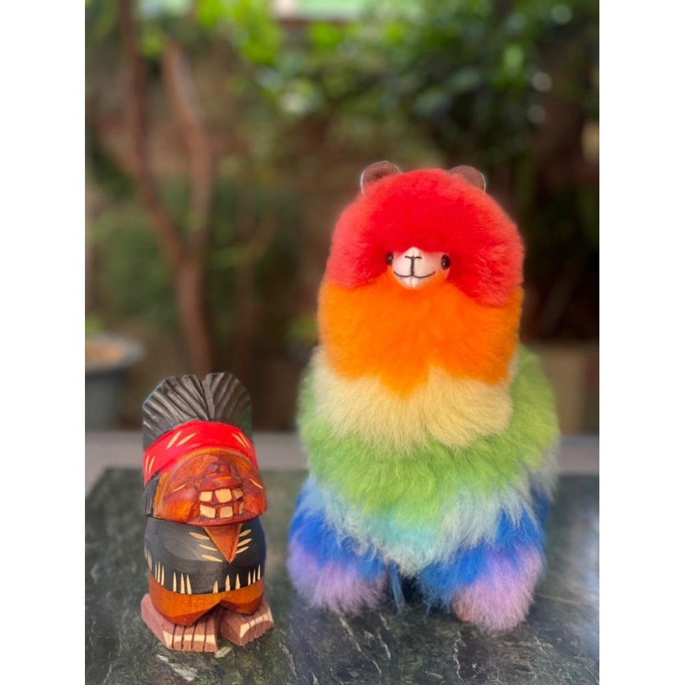 聖誕送禮推薦🇵🇪秘魯手作🔛療癒羊駝娃娃擺飾♥︎小/中/大型-細節圖8