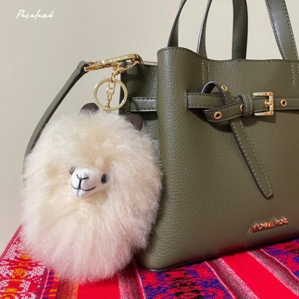 🇵🇪秘魯手作🔛柔軟羊駝毛吊飾（多色可選）-細節圖3