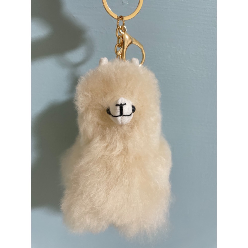 🇵🇪秘魯手作🔛柔軟迷你羊駝毛吊飾-規格圖2