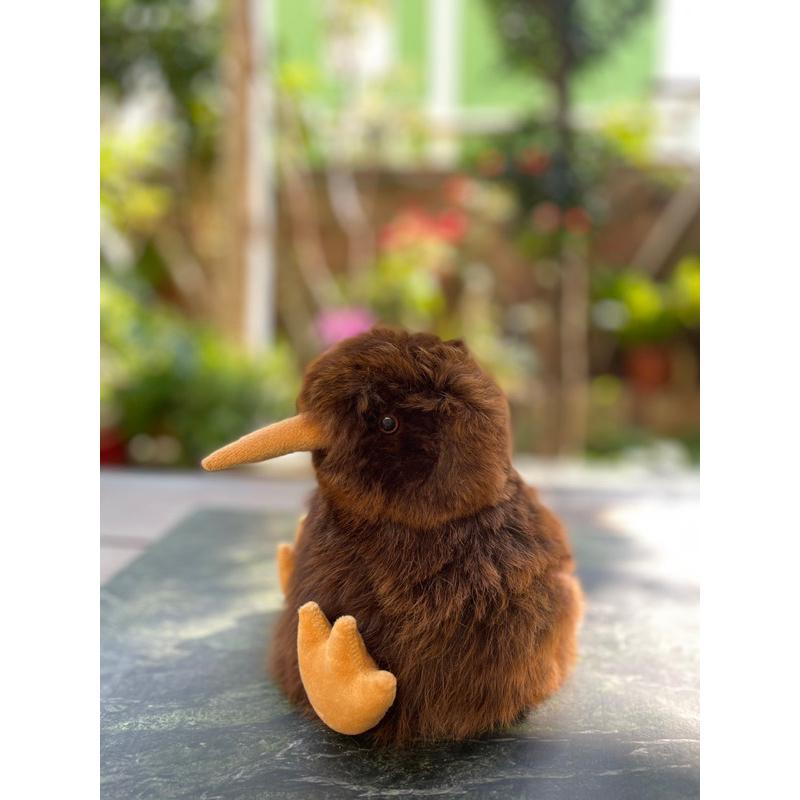 🇵🇪秘魯手作🔛羊駝毛玩偶擺飾♥︎奇異鳥娃娃kiwi bird(大/小型）-細節圖2