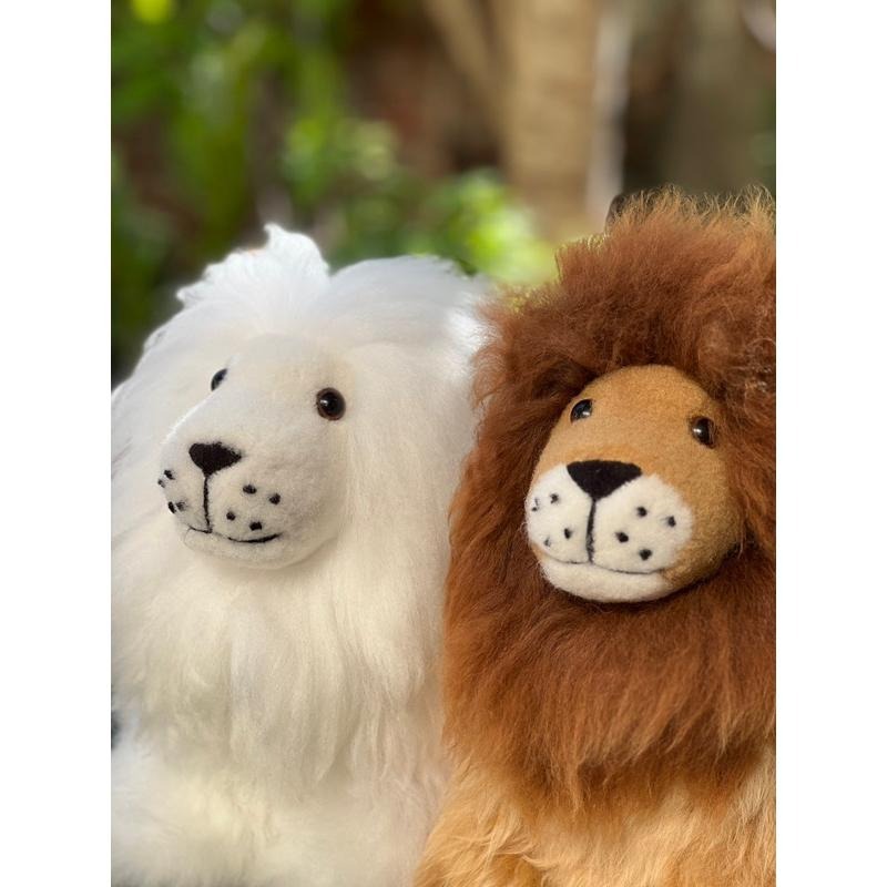 送禮推薦🇵🇪秘魯手作🔛羊駝毛玩偶擺飾♥︎霸氣獅子王-細節圖2