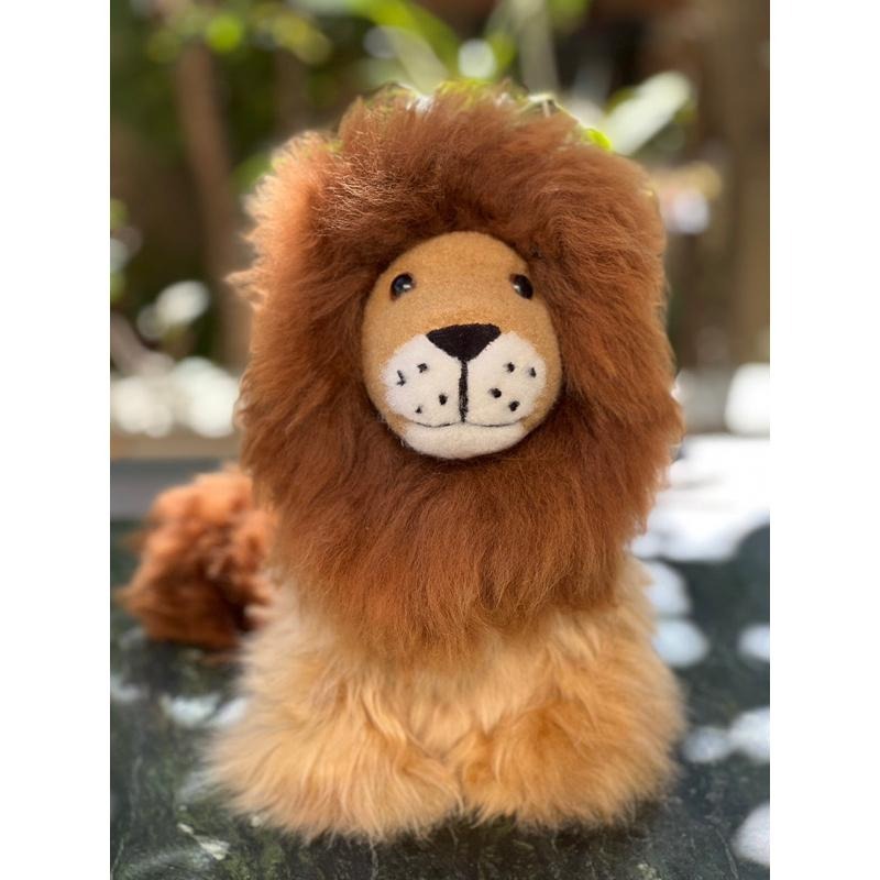送禮推薦🇵🇪秘魯手作🔛羊駝毛玩偶擺飾♥︎霸氣獅子王-細節圖3