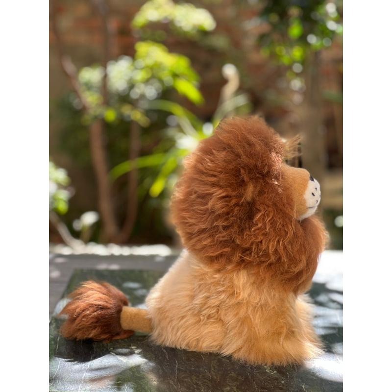 送禮推薦🇵🇪秘魯手作🔛羊駝毛玩偶擺飾♥︎霸氣獅子王-細節圖4