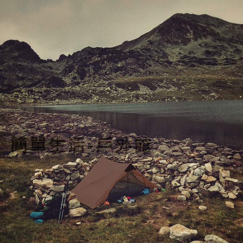 【簡單生活】台灣現貨 三峰出 藍山2 雙人 無杆帳 非自立帳 無桿帳 15D 三季 四季 帳篷-細節圖4