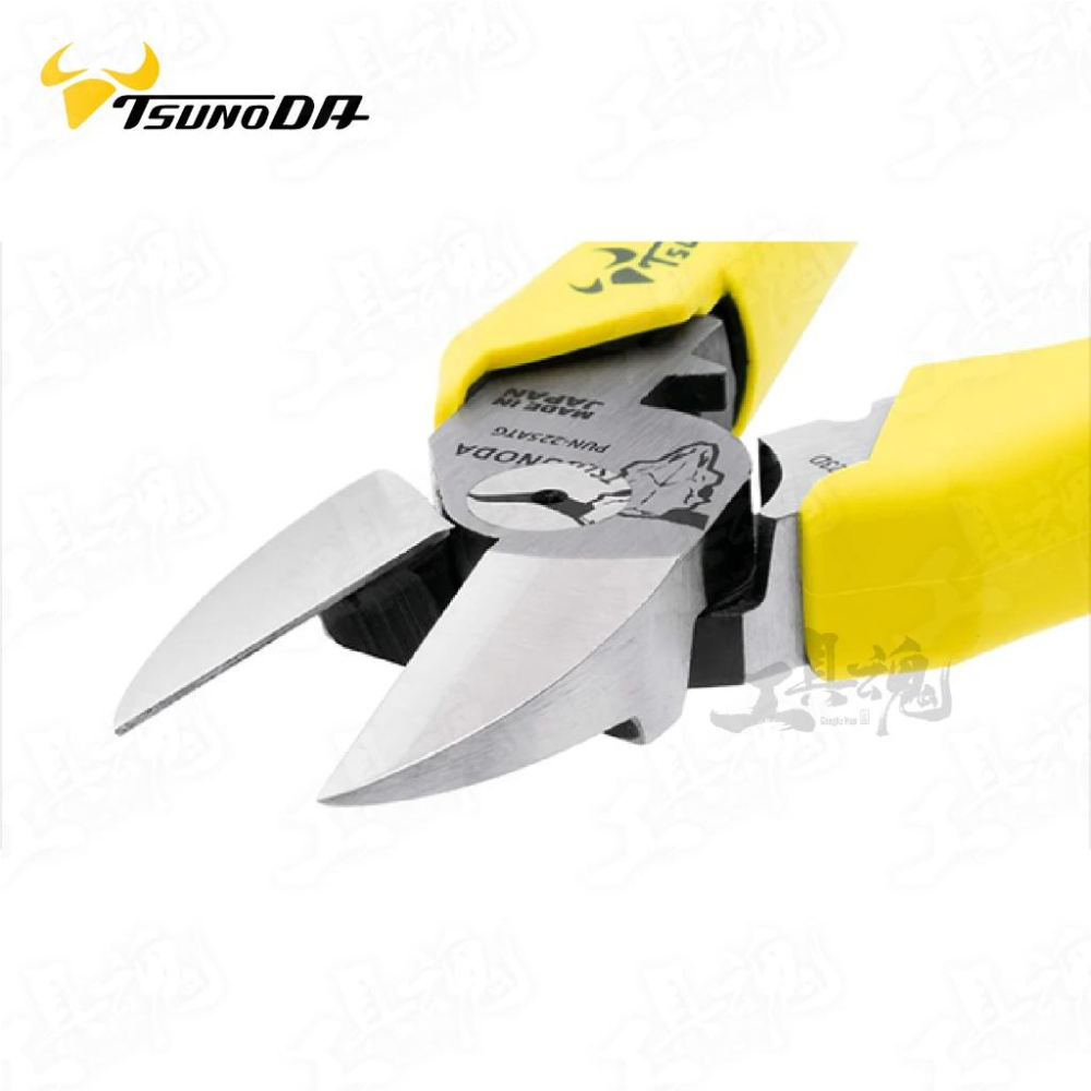 PUN-225ATG 日本製 TTC 薄刀斜口鉗 附壓著 角田 225mm 電工 薄刃 斜口鉗-細節圖5
