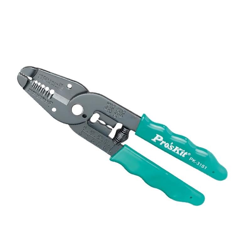 工具魂 8PK-3161 剪剝壓線鉗 Pro′sKit 寶工 七合一 台灣技能檢定專用款式 剪線 剝線 壓接端子 剝線鉗-細節圖2
