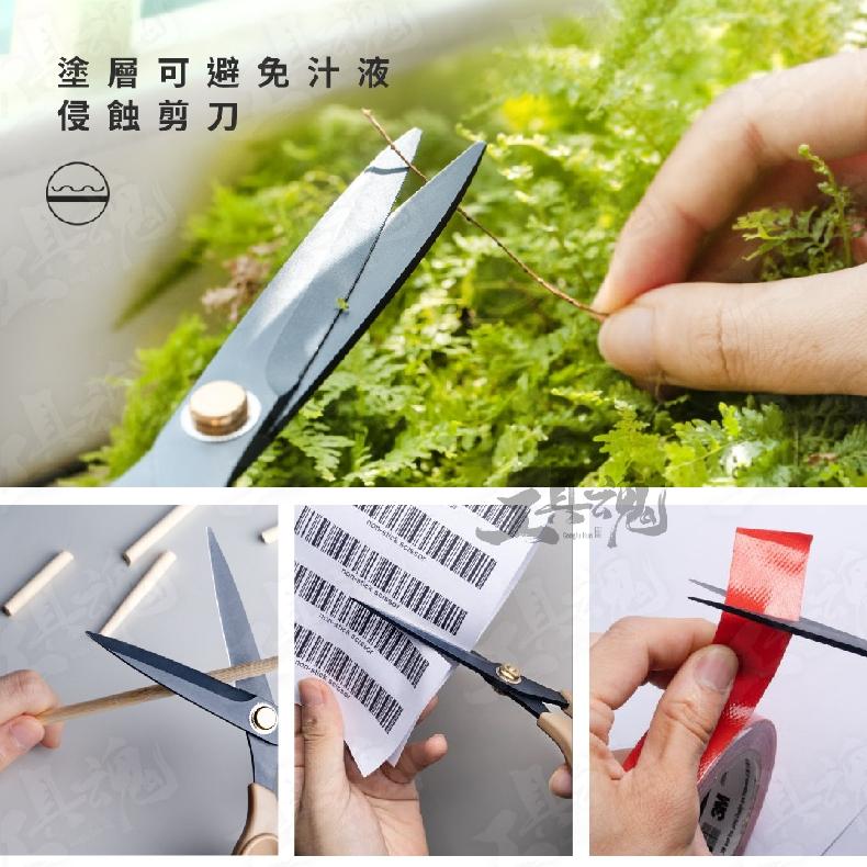愛森諾工具 不沾事務剪刀 專利不沾膠塗層 日本不銹鋼 不沾黏 膠帶 剪刀 AS-80710 AS-80715 台灣製-細節圖5