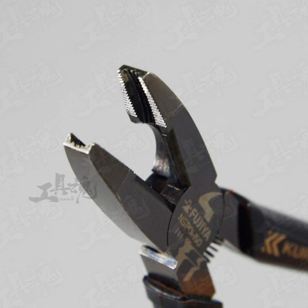 NSP01-150BG 暴龍鉗 螺絲拔起迷你鋼絲鉗 黑金系列 FUJIYA 螺絲鉗 日本 富士箭-細節圖3