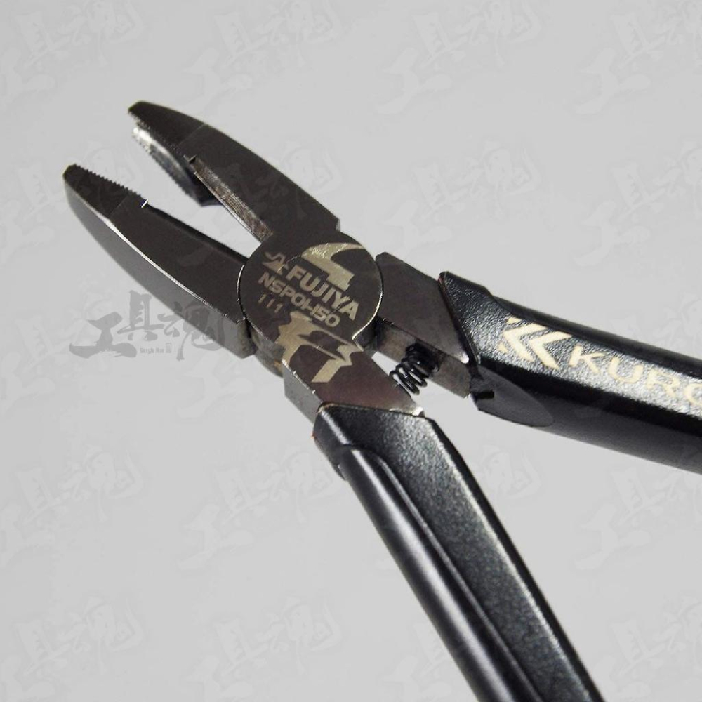 NSP01-150BG 暴龍鉗 螺絲拔起迷你鋼絲鉗 黑金系列 FUJIYA 螺絲鉗 日本 富士箭-細節圖4