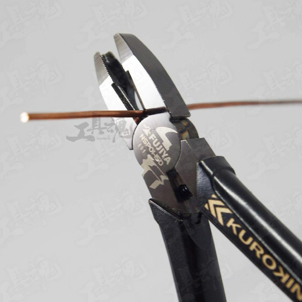 NSP01-150BG 暴龍鉗 螺絲拔起迷你鋼絲鉗 黑金系列 FUJIYA 螺絲鉗 日本 富士箭-細節圖5