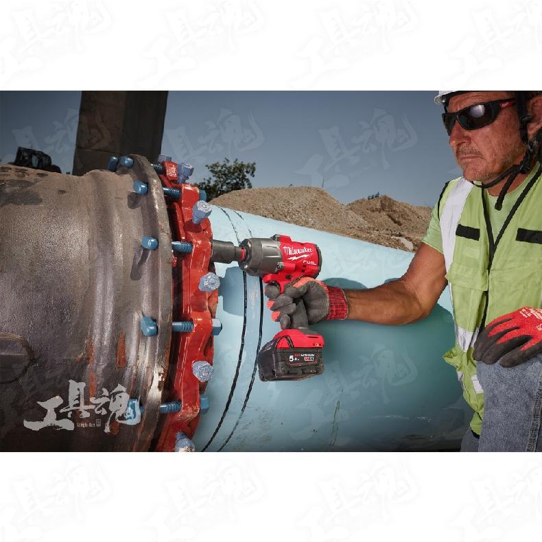 【工具魂】美沃奇 M18 FHIW2F12 18V 高扭力 衝擊套筒扳手 4分 套筒 高扭 扳手 板手機 米沃奇 公司貨-細節圖9