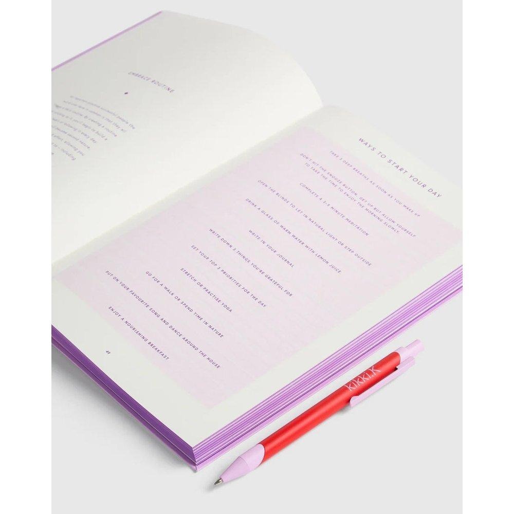 【kikki.K】Self-Care Journal B5 自我療癒筆記本｜Sugar Pink（柔粉）-細節圖2