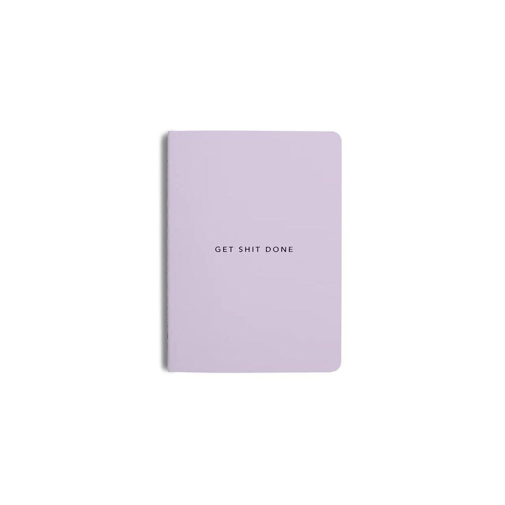 【MiGoals】軟皮筆記本系列 Get Shit Done Minimal Notebook A6-細節圖2