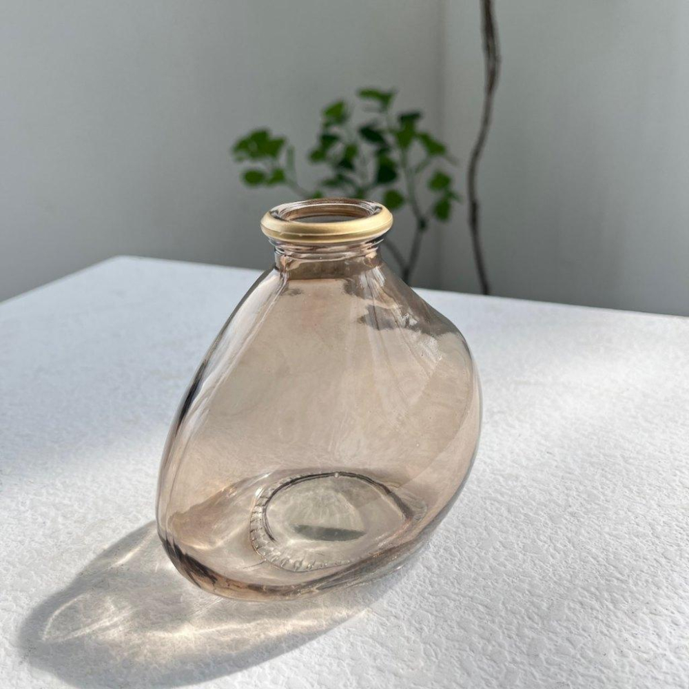 【COVENT GARDEN Bazaar】柔光錐形玻璃花器-細節圖2