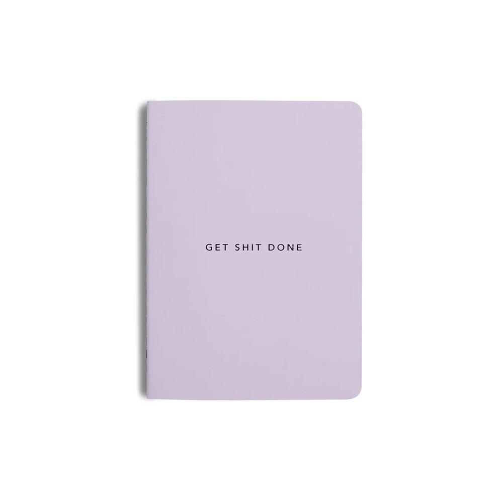 【MiGoals】軟皮筆記本系列 Get Shit Done Minimal Notebook A5-細節圖3