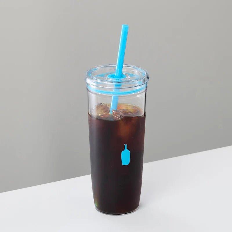 【Blue Bottle】 KeepCup 透明冷飲杯 吸管杯｜16oz／20oz 容量可選｜Tritan材質-細節圖2