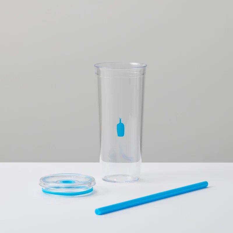 【Blue Bottle】 KeepCup 透明冷飲杯 吸管杯｜16oz／20oz 容量可選｜Tritan材質-細節圖5