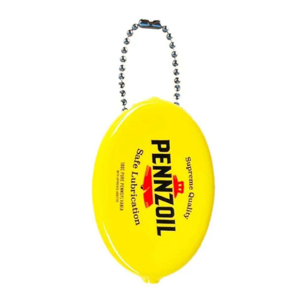 美式經典 LOGO 橢圓橡膠零錢包｜Champion / Pennzoil / Pep Boys-細節圖3