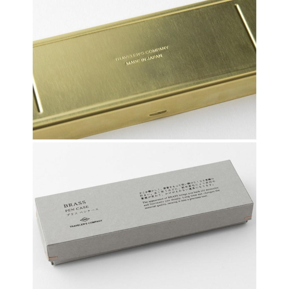 【TRC】黃銅筆盒 Pencase｜Traveler＇s Company-細節圖3