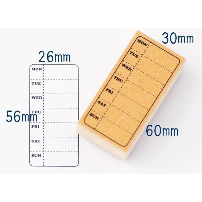【Stamp Kobo Ai】手帳・家計簿・行程印章｜4 款可選-細節圖3