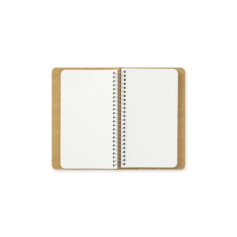 【TRC】螺旋筆記本 A6 Slim｜200 頁純白手感紙｜Traveler＇s Company-細節圖3