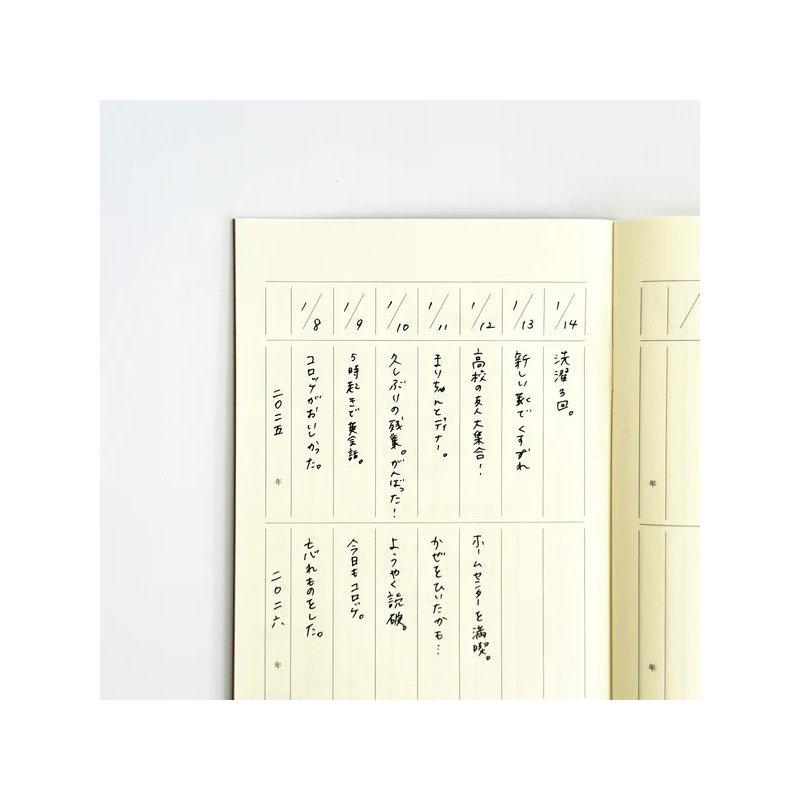 【TRC】水縞 聯名款 大人的三年日記｜Traveler＇s Company-細節圖3