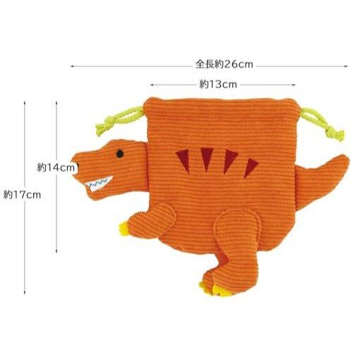 【skater】恐龍造型束口袋（兒童用）-細節圖7