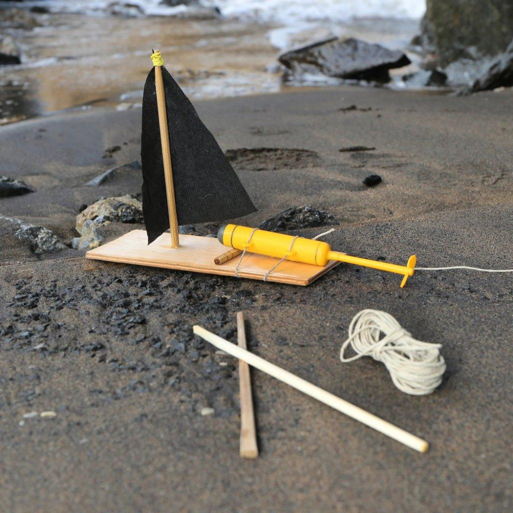 【Kikkerland】Huckleberry Make Your Own Motor Boat｜自製馬達動力小船組-細節圖3