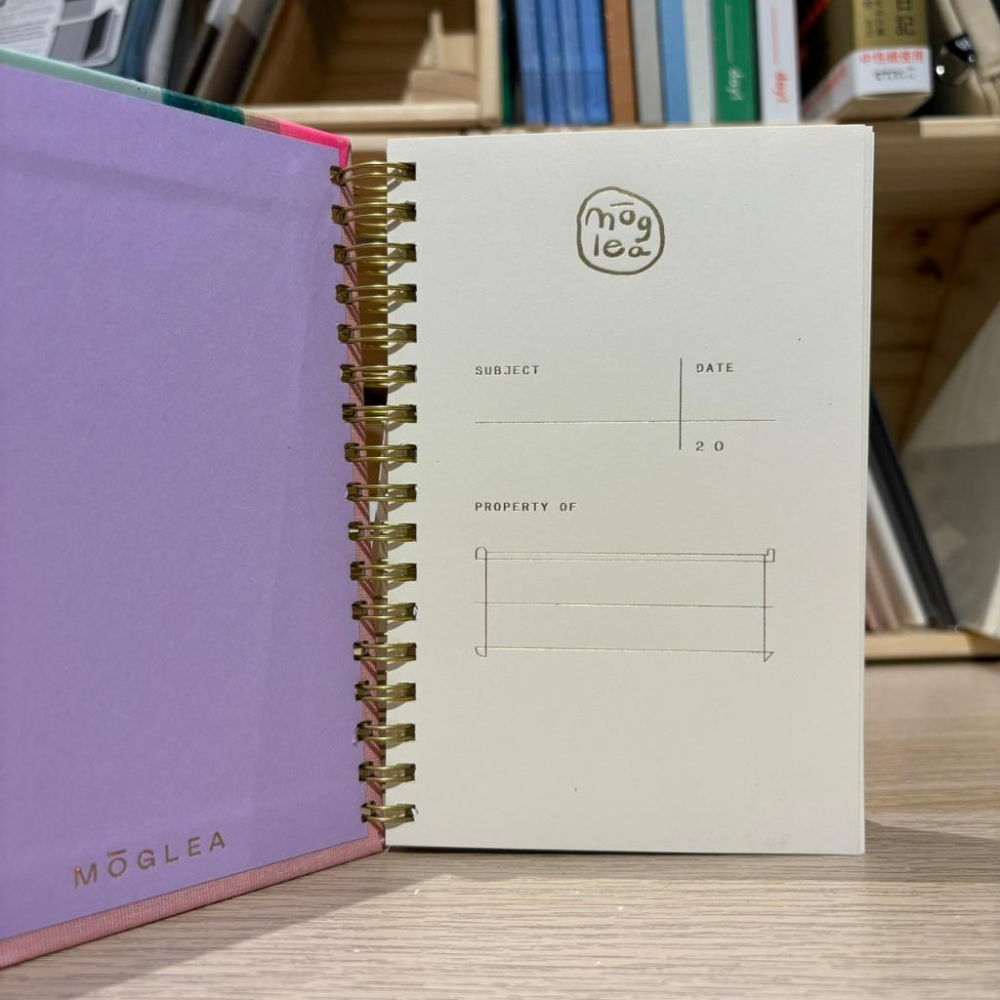 【Moglea】 Palmita A6 120頁手工刷繪筆記本-細節圖2
