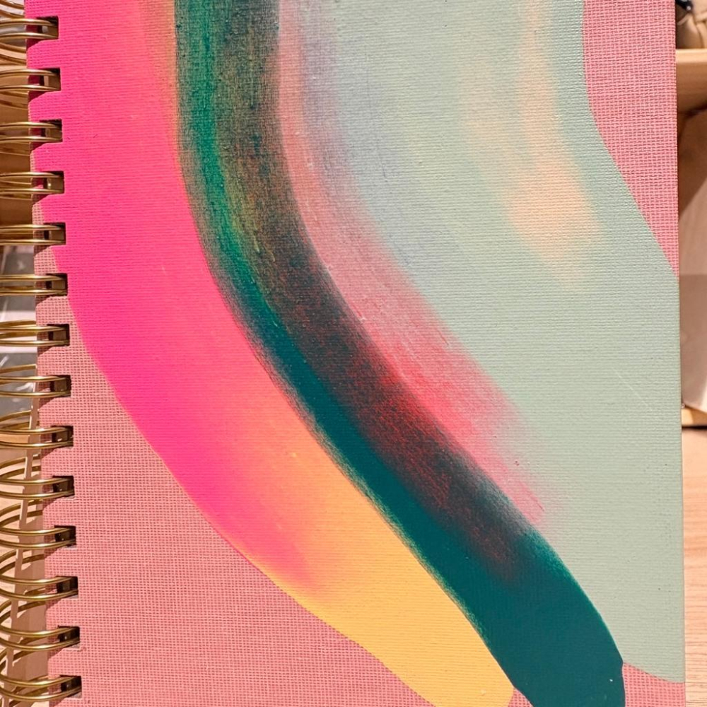 【Moglea】 Palmita A6 120頁手工刷繪筆記本-細節圖4