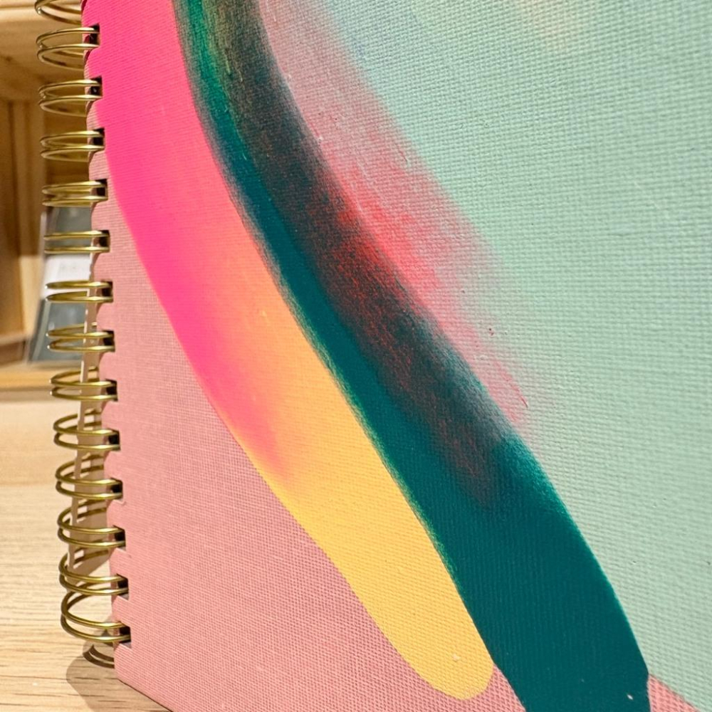 【Moglea】 Palmita A6 120頁手工刷繪筆記本-細節圖5