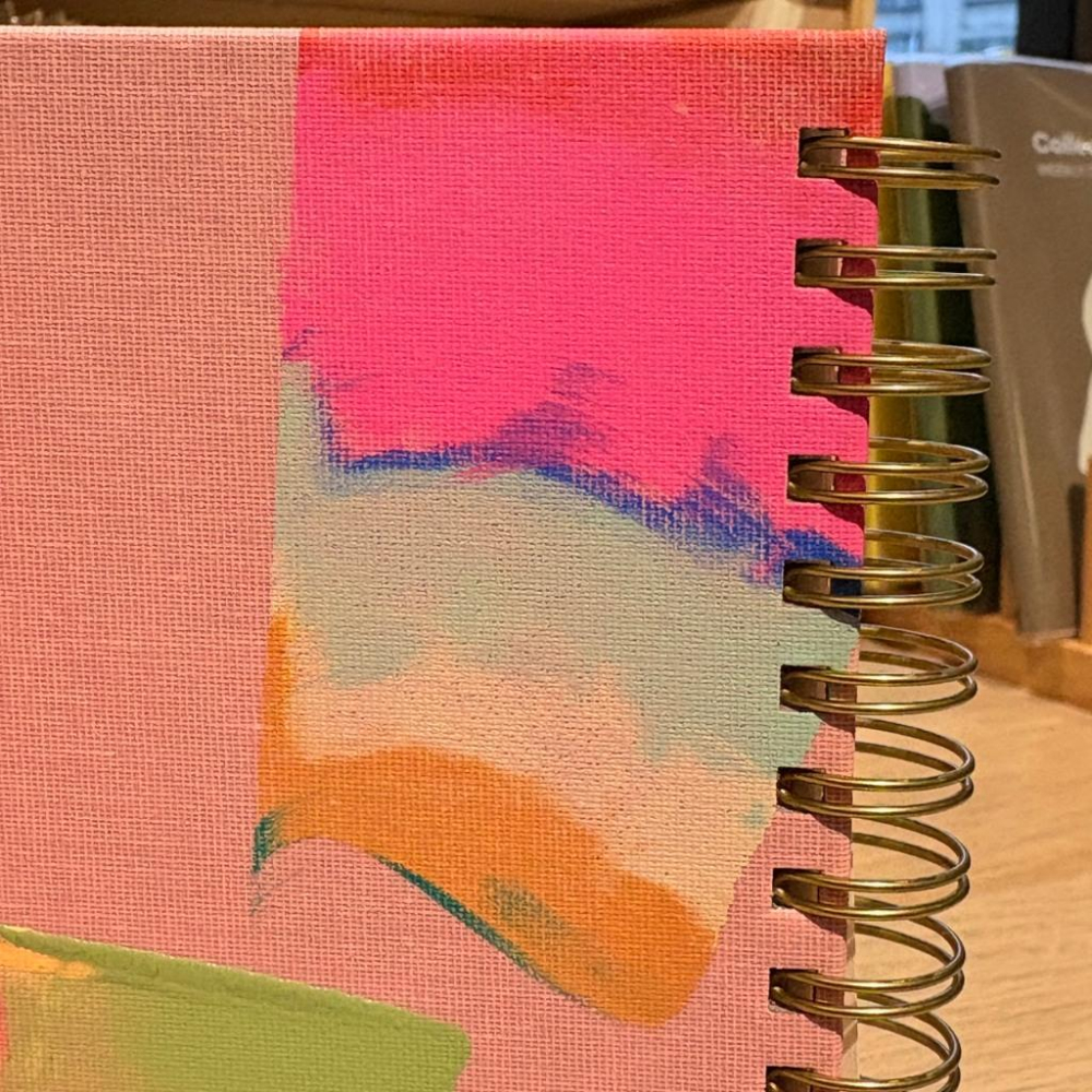 【Moglea】 Palmita A6 120頁手工刷繪筆記本-細節圖7