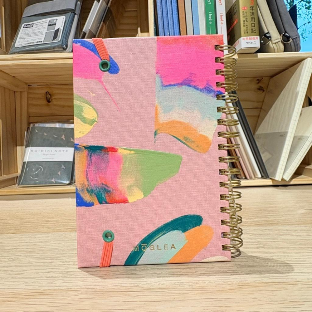 【Moglea】 Palmita A6 120頁手工刷繪筆記本-細節圖8