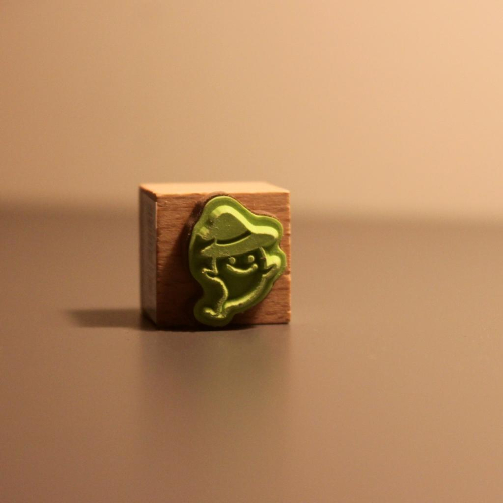 【ARTE】日本 木質印章系列 小幽靈/排隊幽靈/萬聖節幽靈-細節圖7