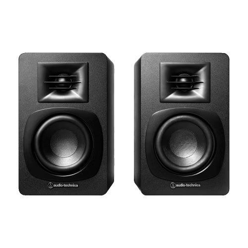 【買唱盤送黑膠唱片】鐵三角 AT-LP5X＋AT-SP3X 套組｜直驅式黑膠唱盤＋主動式書架型喇叭-細節圖3