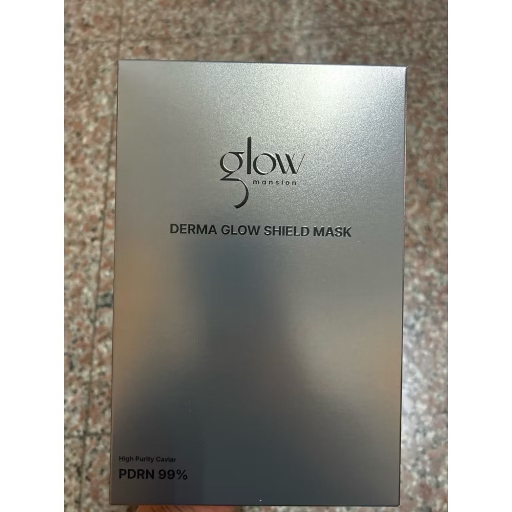 🎀全新現貨🎀Glow Mansion PDRN⽔光⿂⼦醬⾯膜 4片/盒-細節圖7