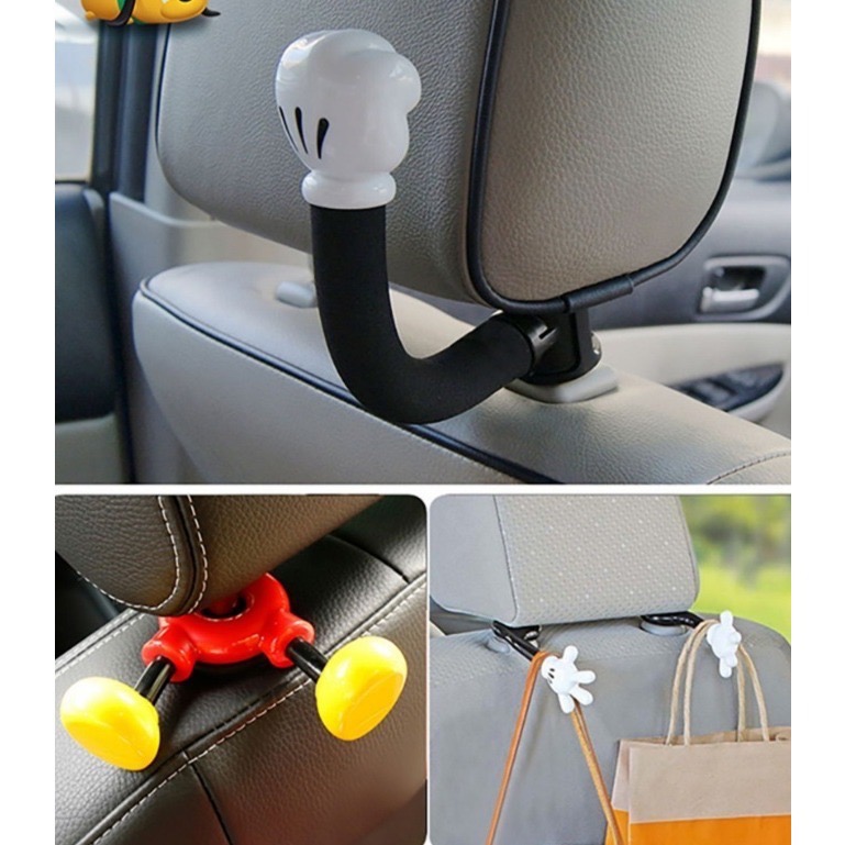 全新 米奇汽車掛勾  三款任選-細節圖4