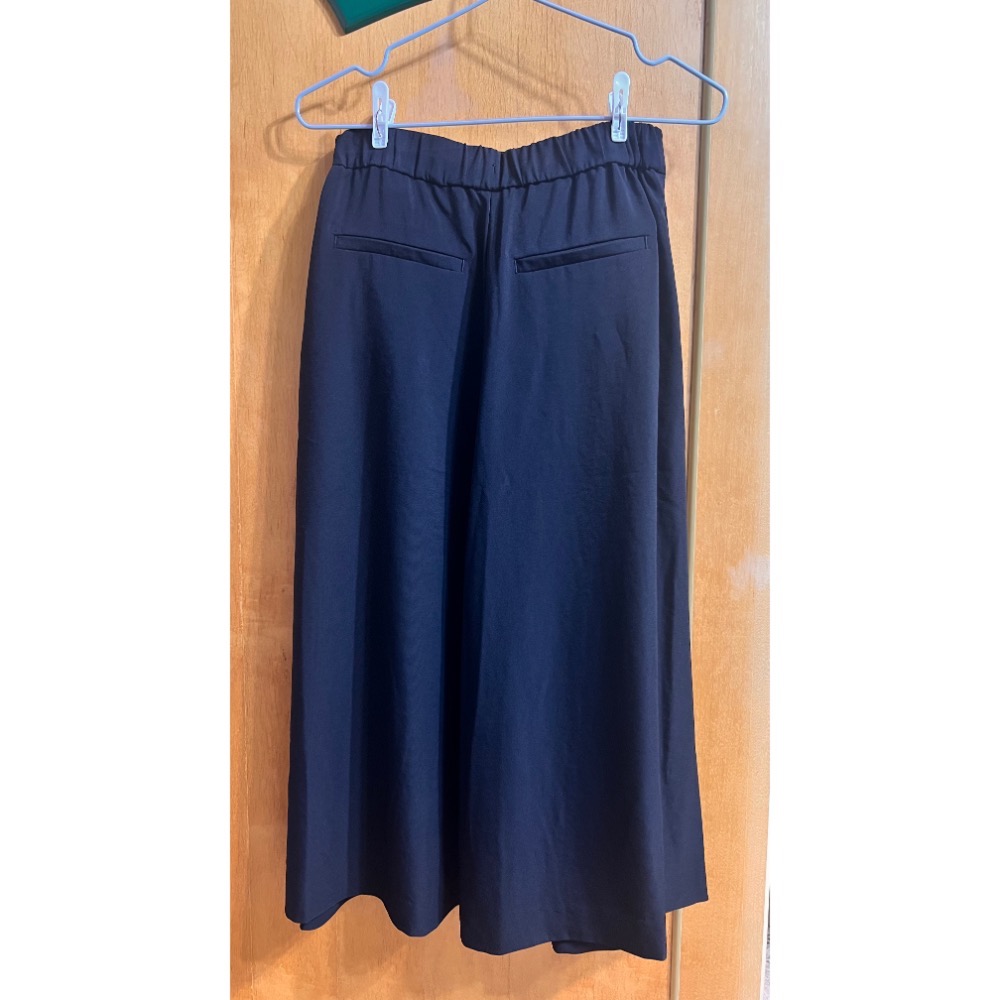 Uniqlo黑色寬褲-細節圖2