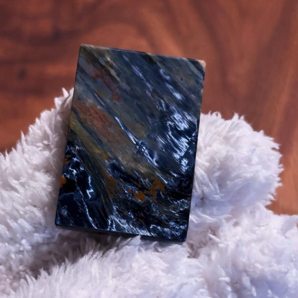 暴風雨王者丨收藏級納米比亞藍彩星球彼得石丨彌雅原創設計- Bifrost Healing - iOPEN Mall